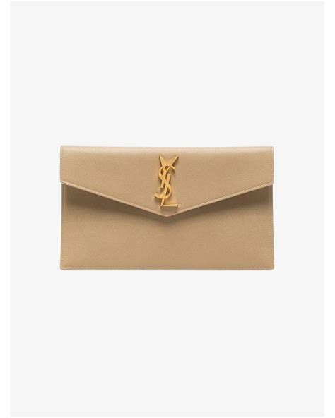 ysl uptown pouch latte|ysl uptown pouch dark beige.